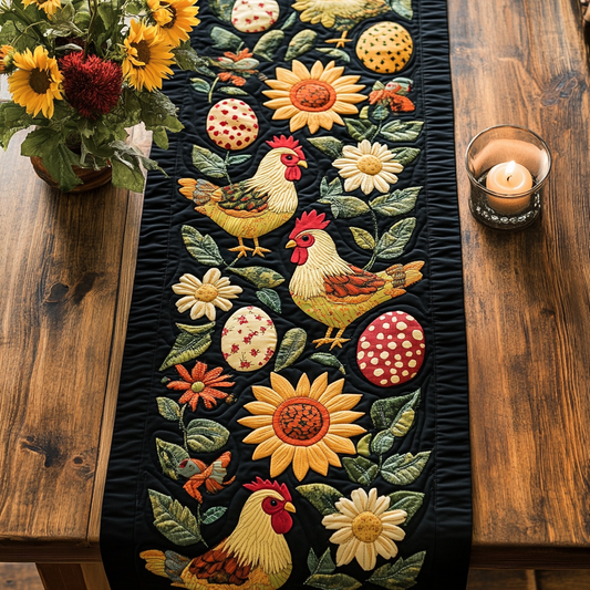 Vintage Roost Quilted Table Runner NCU0VH3530
