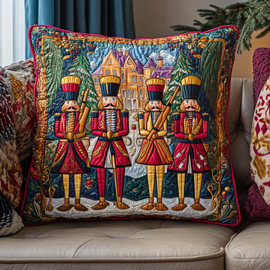 Vintage Toy Soldiers Quilted Pillow Case NCU0TL1625