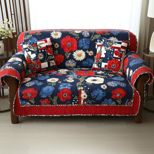 Vintage Union Quilted Sofa Cover NCU0TD2255