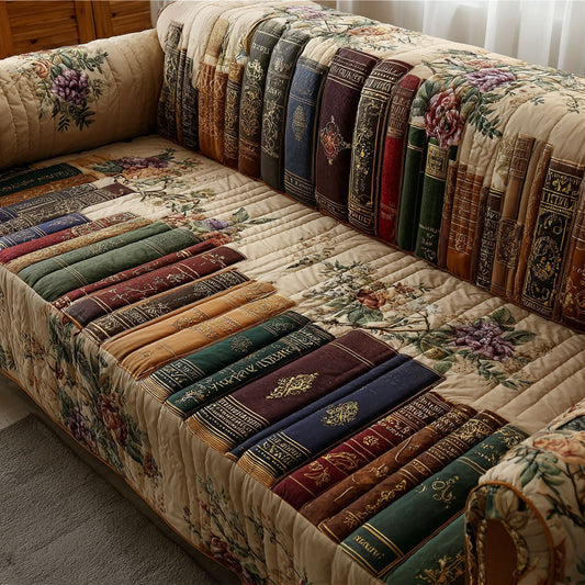 Vintage Volumes Quilted Sofa Cover NCU0PT9747
