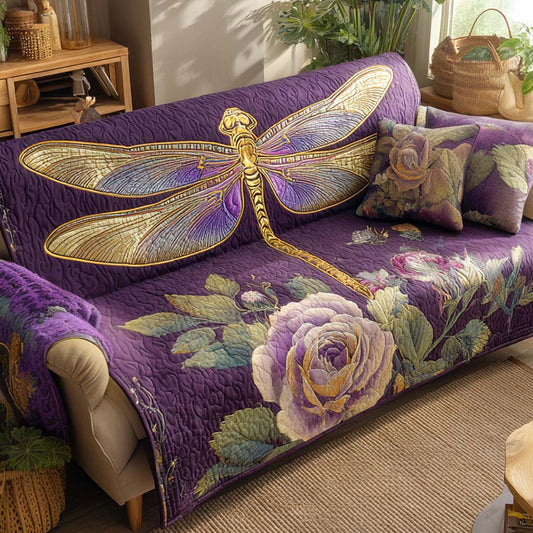 Violet Rose Serenity Quilted Sofa Cover NCU0XD1639