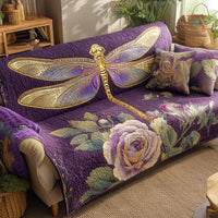 Violet Rose Serenity Quilted Sofa Cover NCU0XD1639