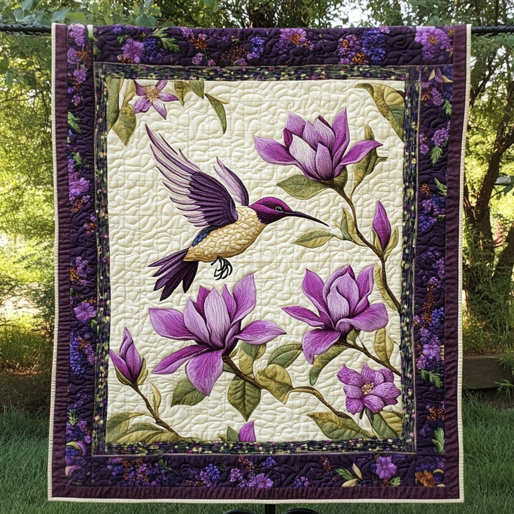 Violet Whisper Quilted Blanket NCU0NT3708