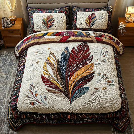 Vision Keeper 3-Piece Quilted Bedding Set NCU0PT7409