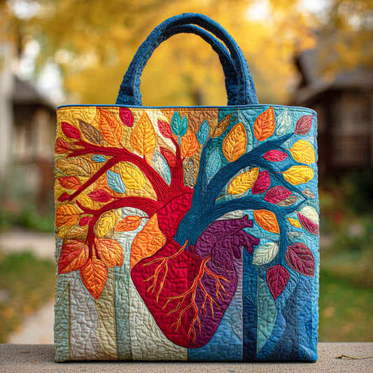 Vital Core Tree Quilted Tote Bag NCU0TD624