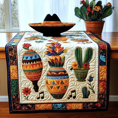 Viva la Fiesta Quilted Table Runner NCU0PT3738