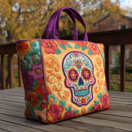 Viva la Vida Quilted Tote Bag NCU0PT8684