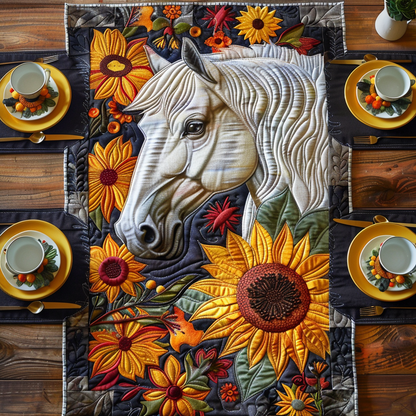 Horse Quilted Table Runner NCU0VT12