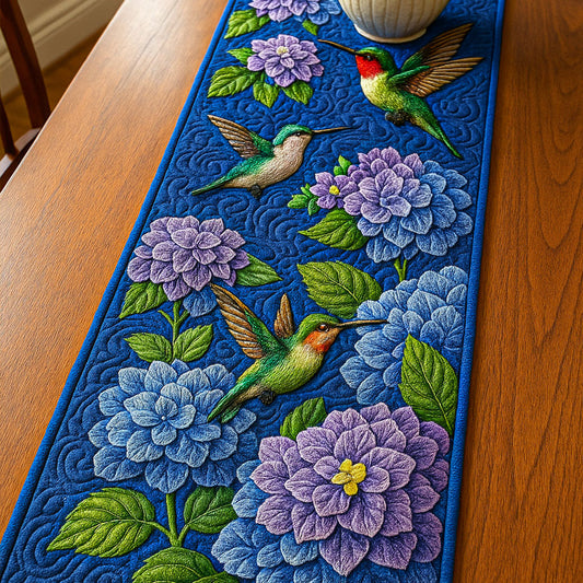 Vivid Bloom Quilted Table Runner NCU0NT5414
