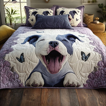 Vivid Guardian 3-Piece Quilted Bedding Set NCU0DV7447