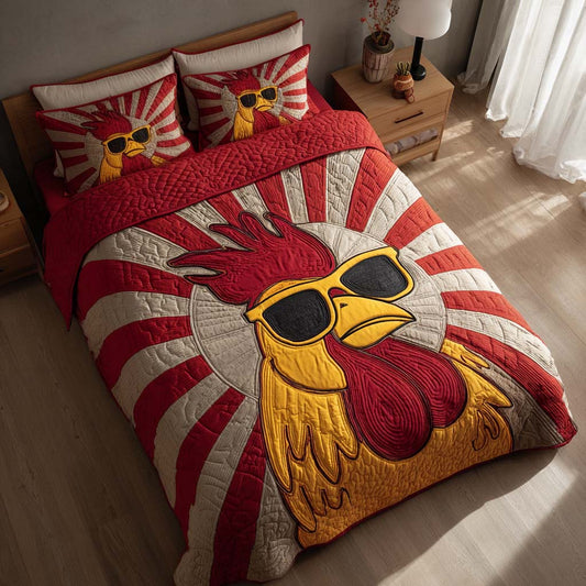 Vogue Roost 3-Piece Quilted Bedding Set NCU0XD020