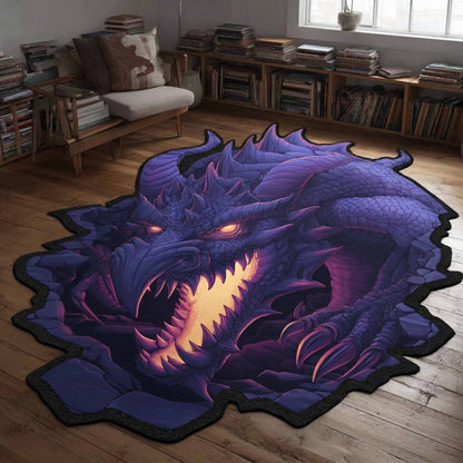 Void Fang Custom Shape Area Rug NCU0XD2701