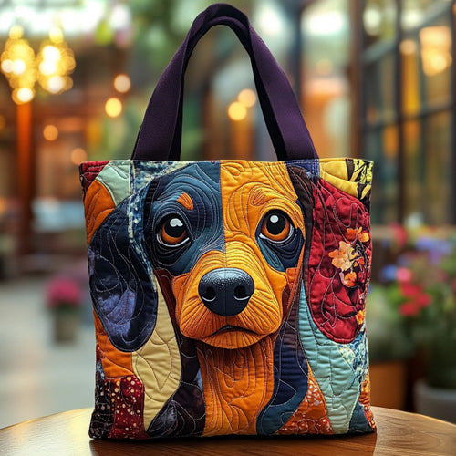 Wagging Wonders Quilted Tote Bag NCU0DV7200