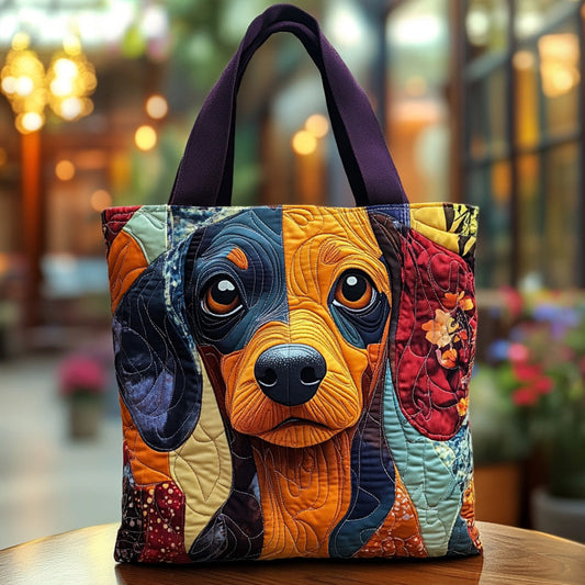 Wagging Wonders Quilted Tote Bag NCU0DV7200
