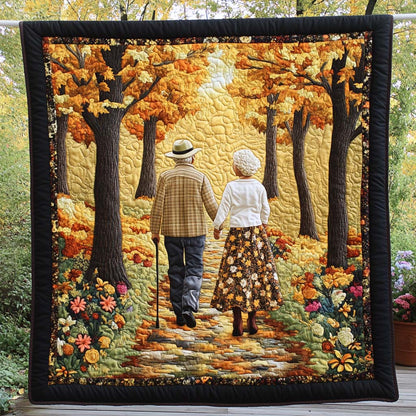 Walking Home Quilted Blanket NCU0NT8028