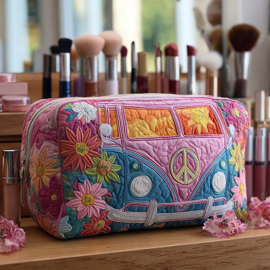 Wanderlust Blooming Quilted Makeup Bag NCU0PT9441