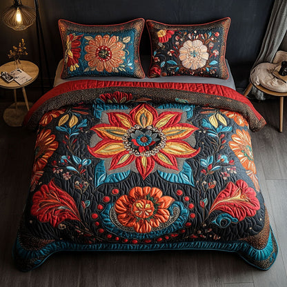 Wanderlust Dreams 3-Piece Quilted Bedding Set NCU0PT7147