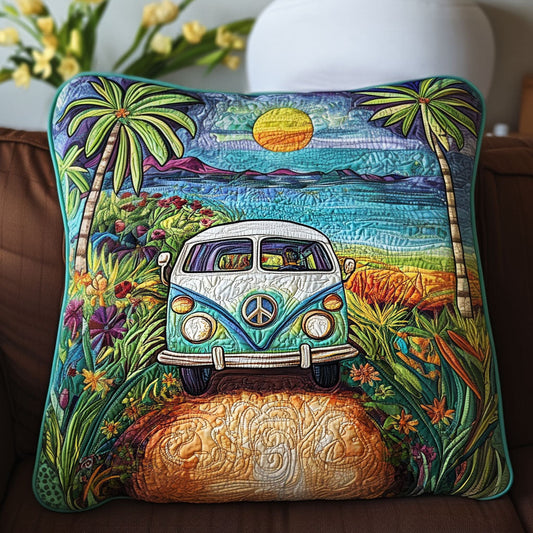 Wanderlust Van Quilted Pillow Case NCU0PT5984
