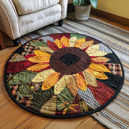 Warm Whimsy Quilted Round Mat NCU0DV6876