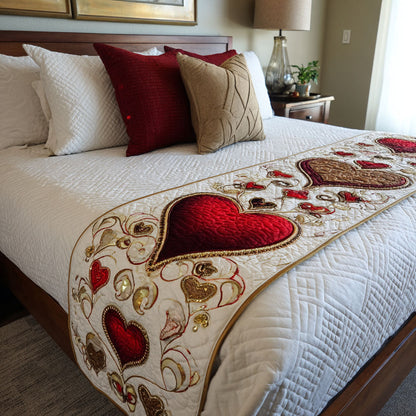Warm Affection Quilted Bed Runner NCU0DK11856