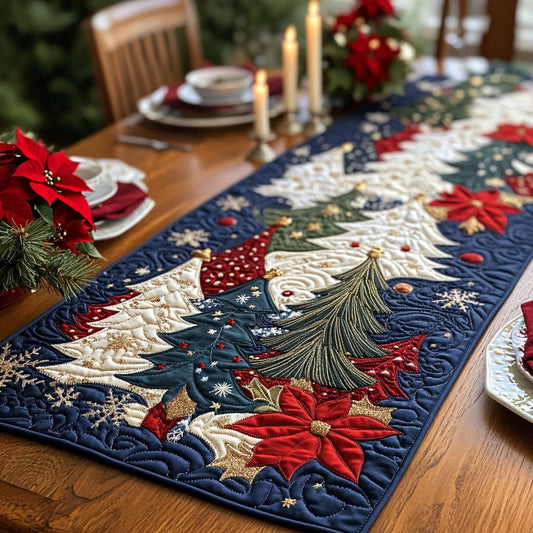 Warm Cabin Quilted Table Runner NCU0DK11547