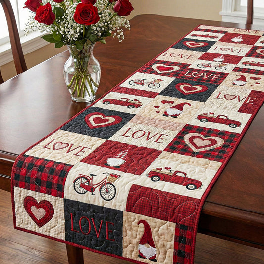 Warm Cottage Quilted Table Runner NCU0NT12126