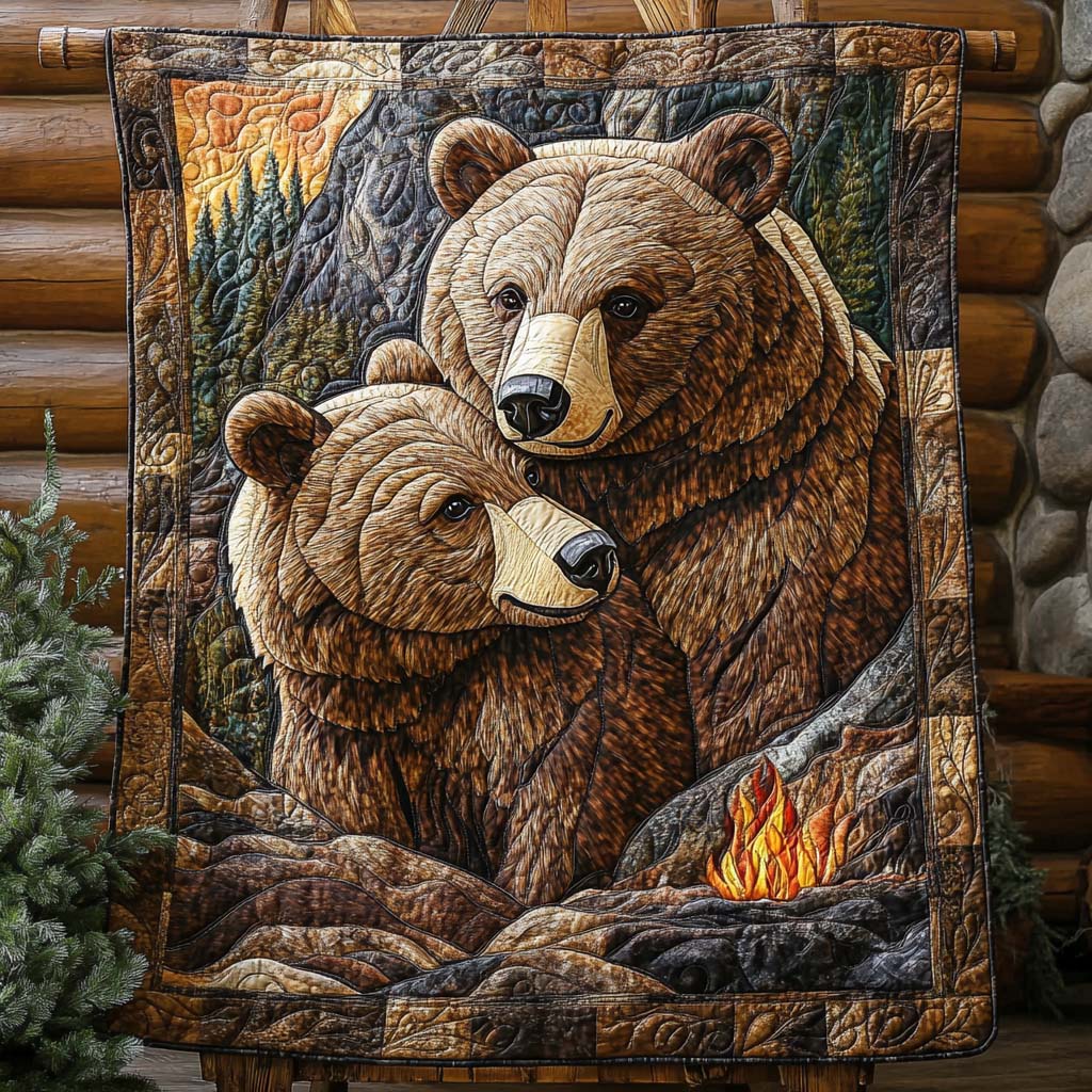 Warm Cub Quilted Blanket NCU0XD605