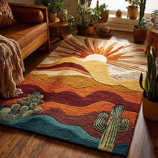 Warm Desert Area Rug NCU0NT10118