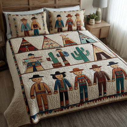 Warm Haven 3-Piece Quilted Bedding Set NCU0DK11846