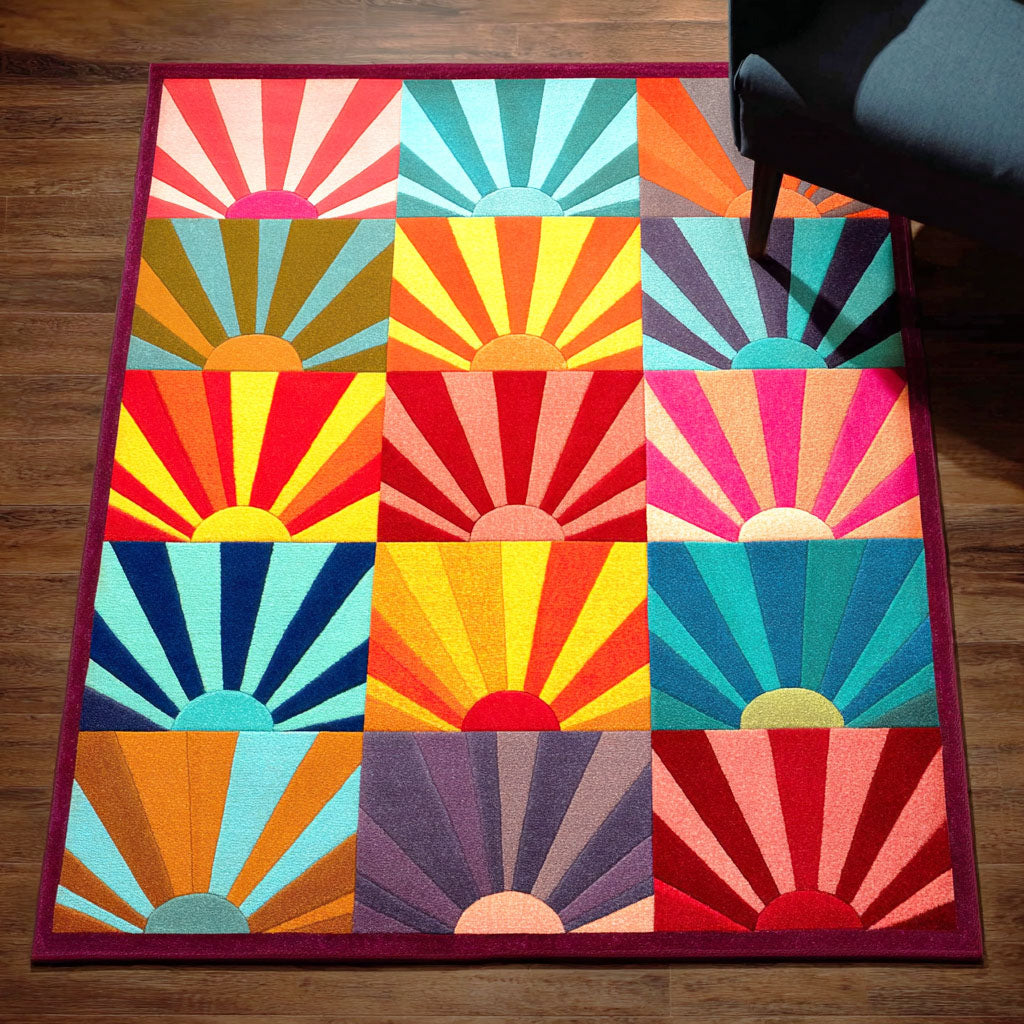 Warm Horizon Area Rug NCU0TD2290