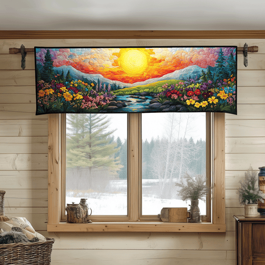 Warm Horizon Quilted Valance NCU0DV3623