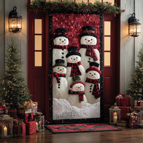 Warm Memories Quilted Door Cover NCU0NT10961