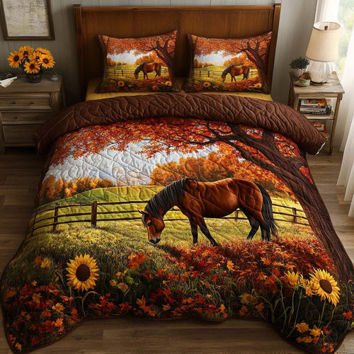 Warm Pastures 3-Piece Quilted Bedding Set NCU0NT8928