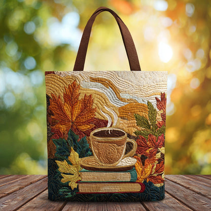 Warm Sip Wonder Quilted Tote Bag NCU0PT8298