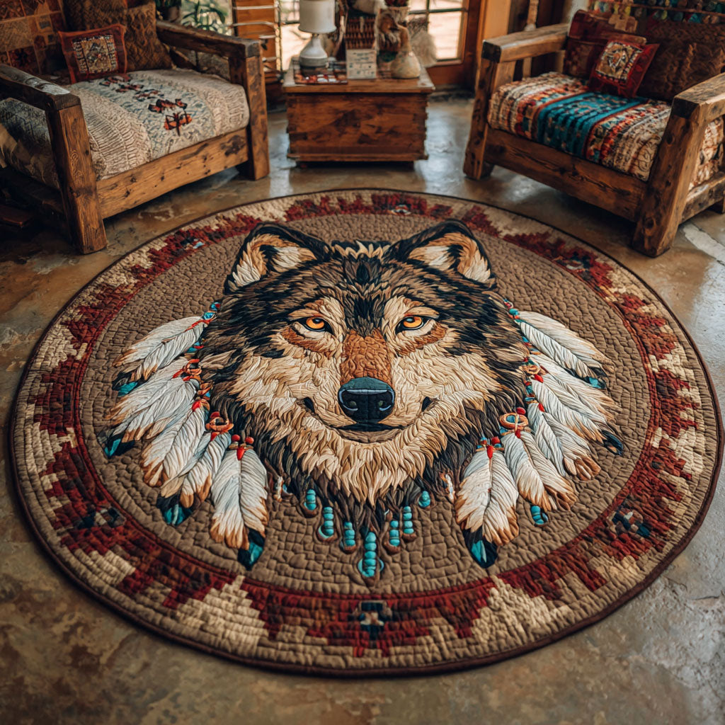 Warrior Alpha Quilted Round Mat NCU0TV073