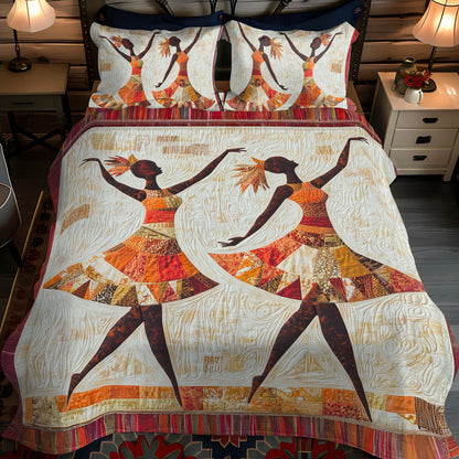 Warrior Soul 3-Piece Quilted Bedding Set NCU0PT7330