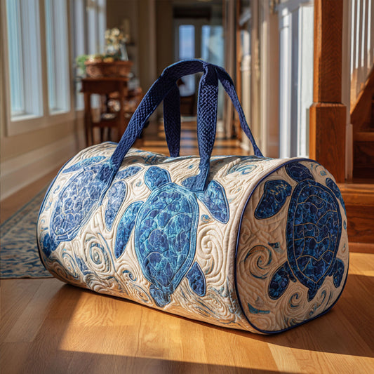 Water Song Quilted Duffle Bag NCU0PT8970