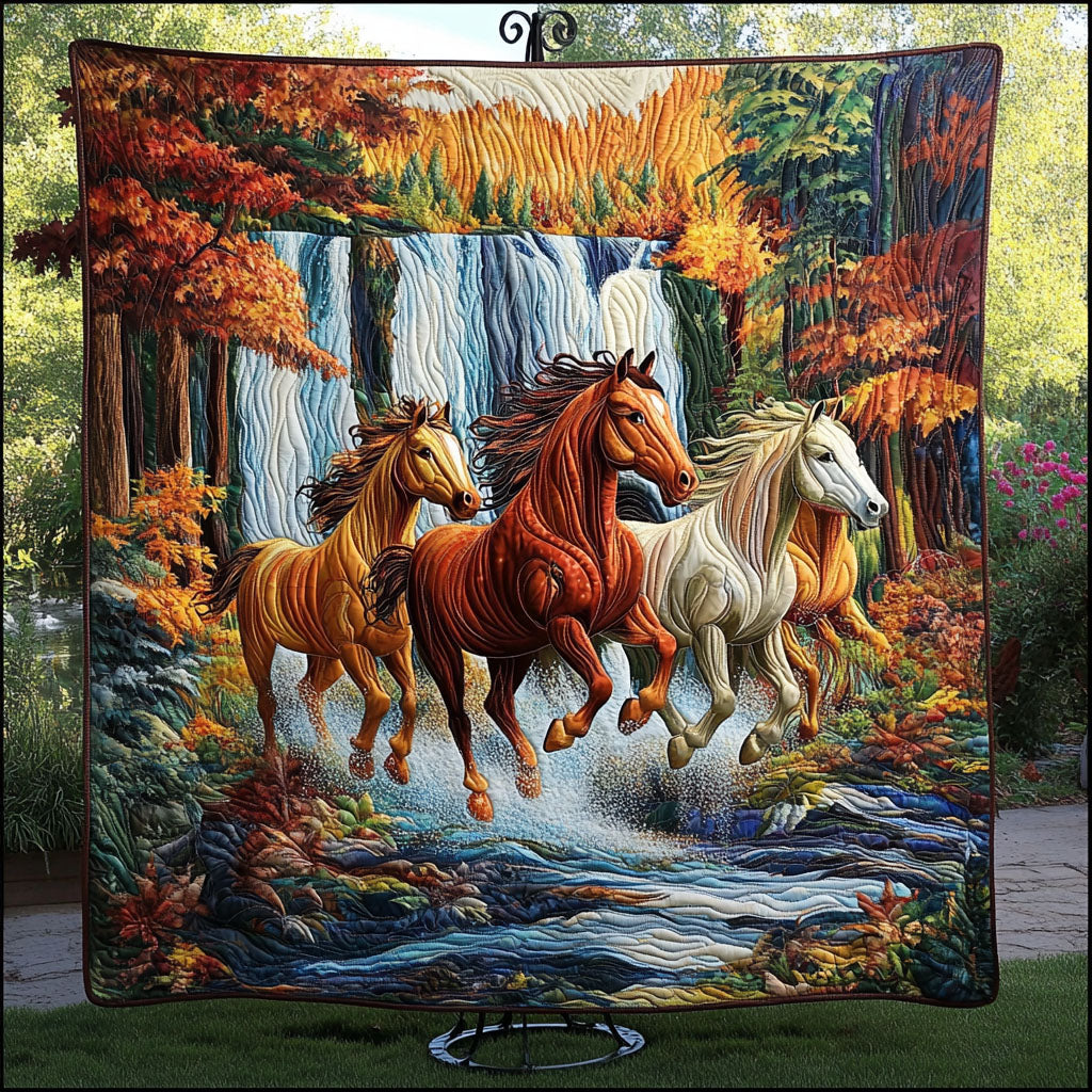 Waterfall Wilds Quilted Blanket NCU0NT5671