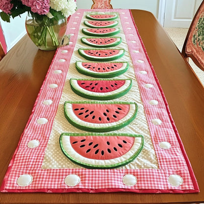 Watermelon Bliss Quilted Table Runner NCU0NT3629