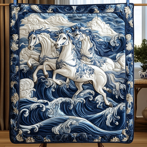 Wave Riders Quilted Blanket NCU0VH565