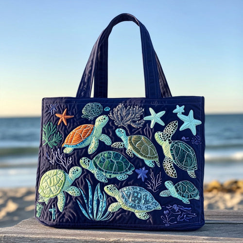 Wavy Wanda Quilted Tote Bag NCU0PT8325