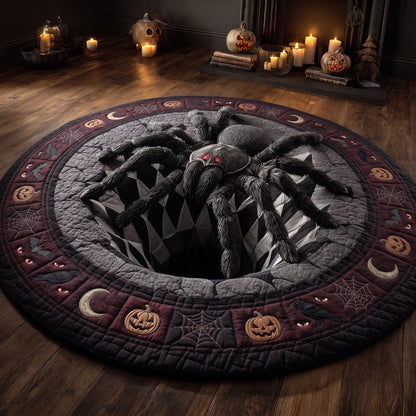 Web Terror Quilted Round Mat NCU0TD2894