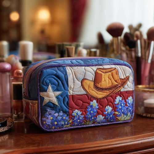 Western Bloom Quilted Makeup Bag NCU0NT10307