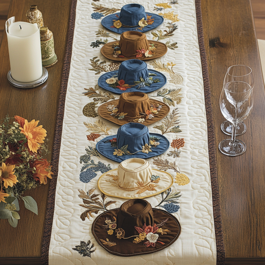 Western Bloom Quilted Table Runner NCU0VH5216