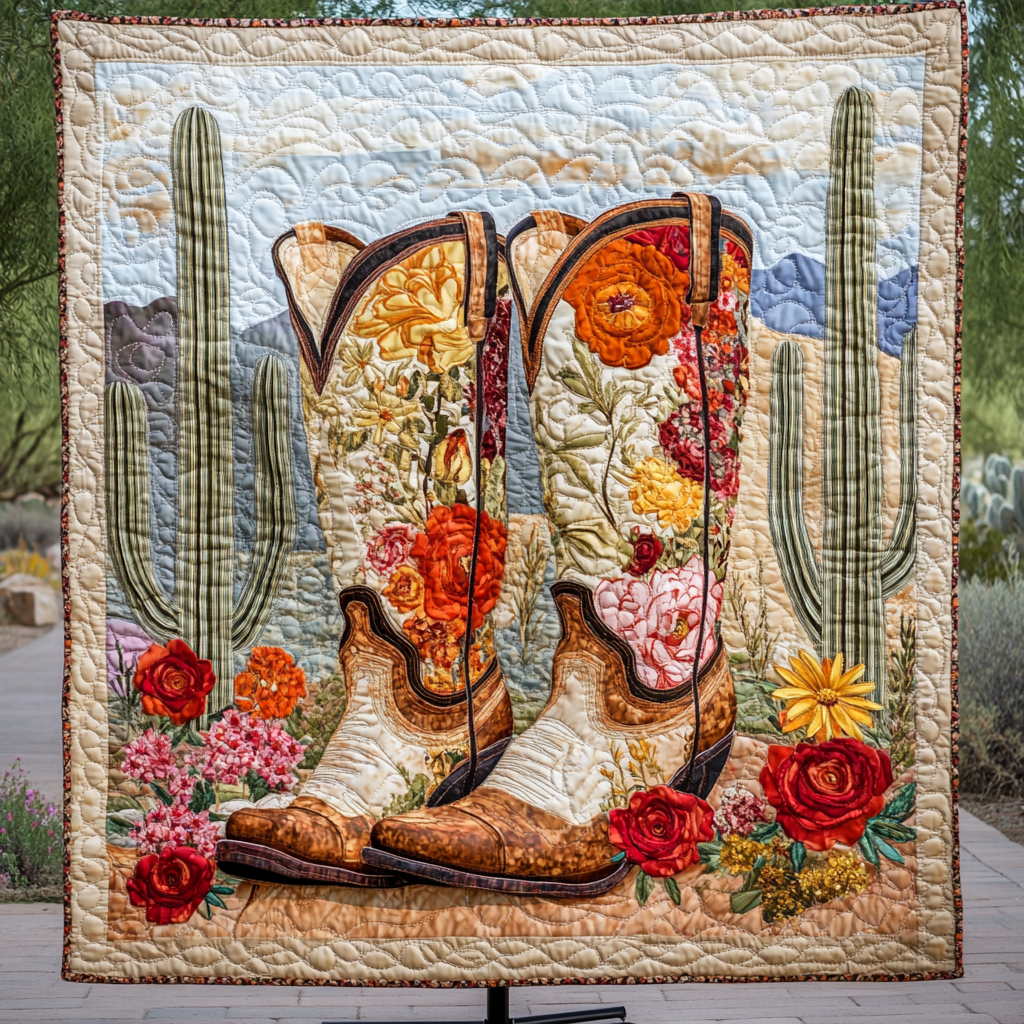 Western Charm Quilted Blanket NCU0VH3242