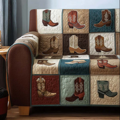 Cowboy Quilted Sofa Cover NCU0VT302