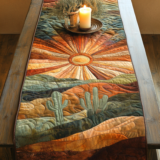 Western Charm Quilted Table Runner NCU0VH3409