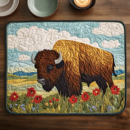 Western Glory Quilted Place Mat NCU0VH4708