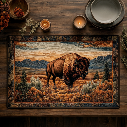 Western Trail Quilted Place Mat NCU0VH5231