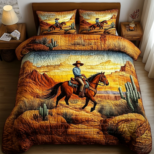 Western Trails Quilted Bedding Set NCU0DK6849